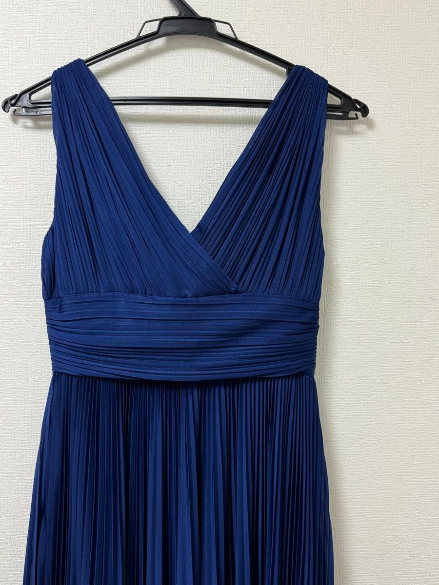 STRAWBERRY-FIELDS ブルー ドレス ワンピース　サイズ