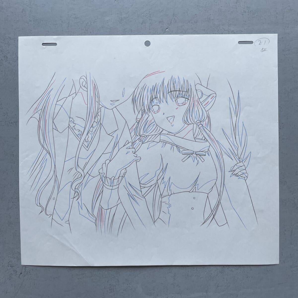 ■【ちょびっツ Chobits】【ちぃ Chii】原画 動画 セル画 1枚 anime genga douga cel アニメ (K49)の画像2