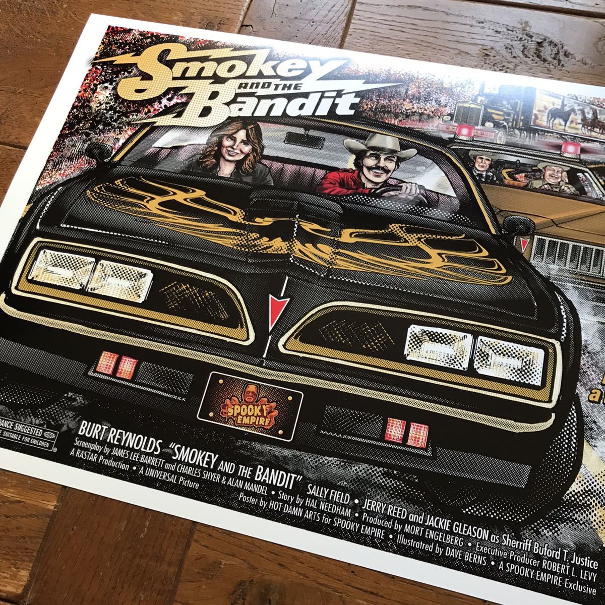 ポスター「トランザム7000」（Smokey and the Bandit）★バート・レイノルズ/ポンティアック・ファイヤーバード・トランザム/ケンワースの画像8