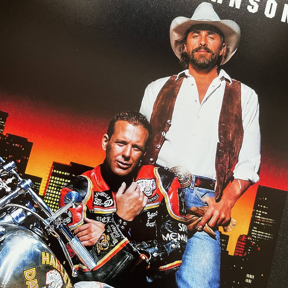 US版ポスター★ハーレーダビッドソン&マルボロマン☆Harley Davidson and the Marlboro Man★ミッキー・ローク/ドン・ジョンソン/Bon Jovi_画像4