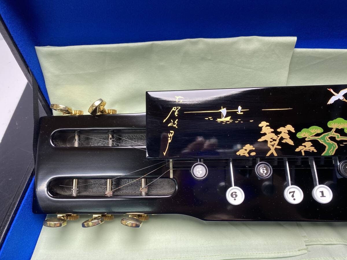 * Koga Taisho koto * Taisho koto традиционные японские музыкальные инструменты сделано в Японии жесткий чехол имеется струнные инструменты [ б/у / текущее состояние товар / работоспособность не проверялась ]