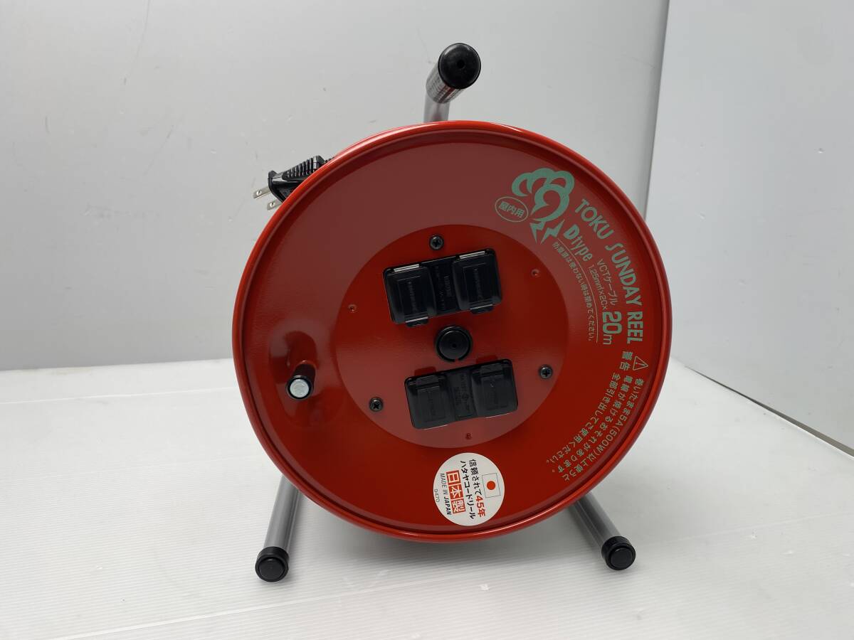 *HATAYA field shop factory *D-20R type indoor for cord reel 19m[ used / present condition goods ]