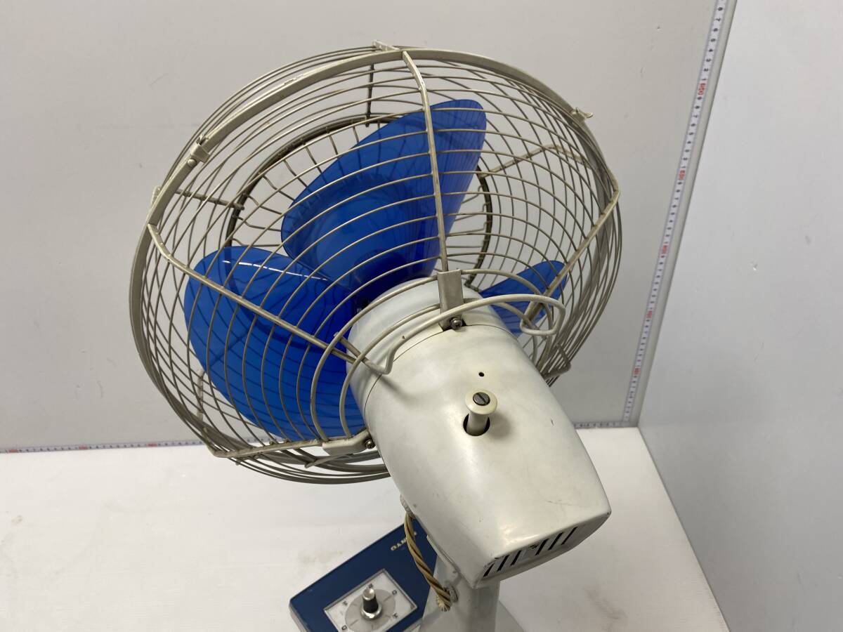 *SANYO Sanyo *EF-6SA electric fan dynamic wide Showa Retro [ used / present condition goods / electrification verification OK/ operation not yet verification ]