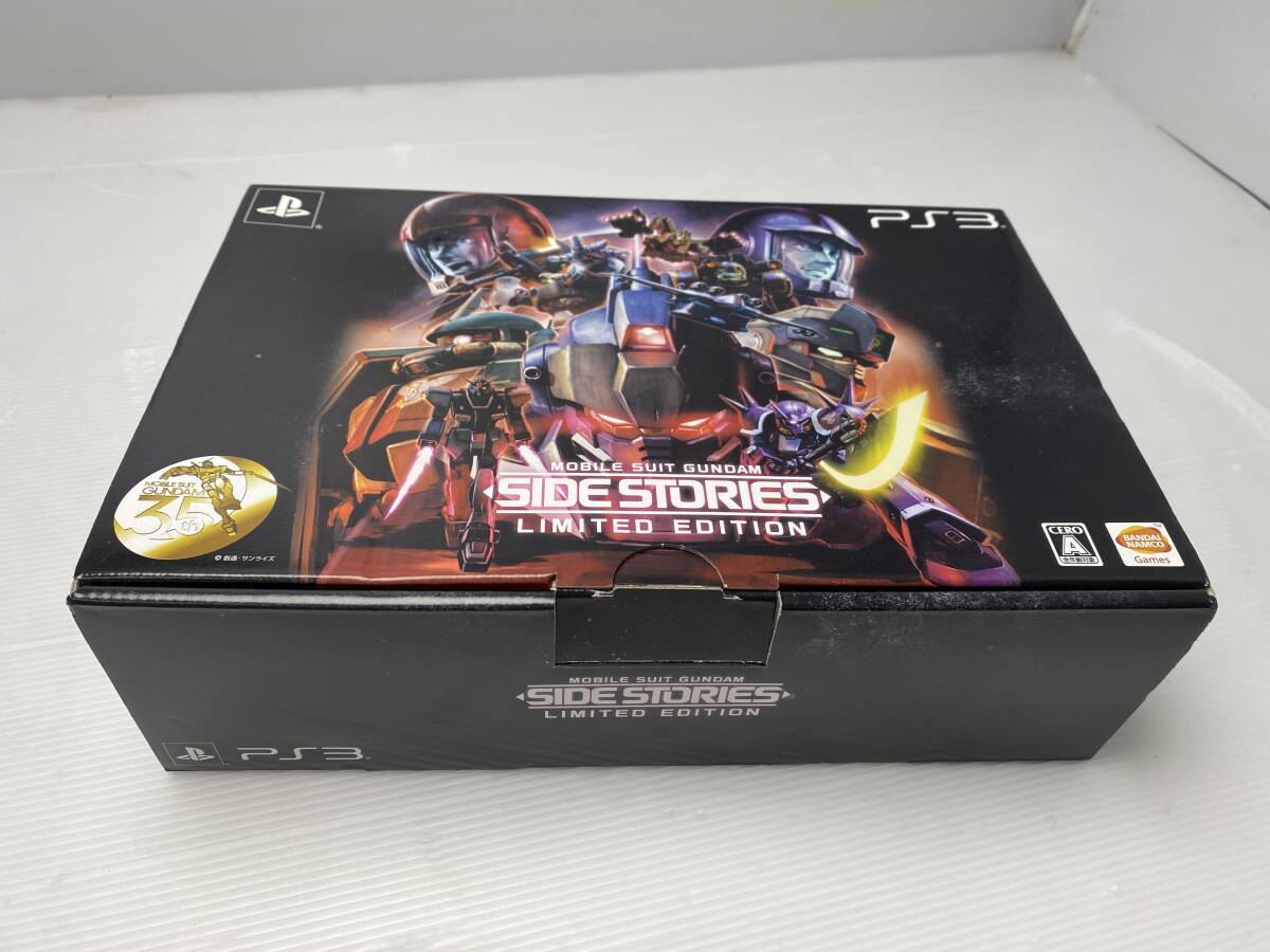 ★PS3 プレステ3 ソフト★機動戦士ガンダム SIDE STORIES LIMITED EDITION 初回限定盤【中古/現状品】の画像1