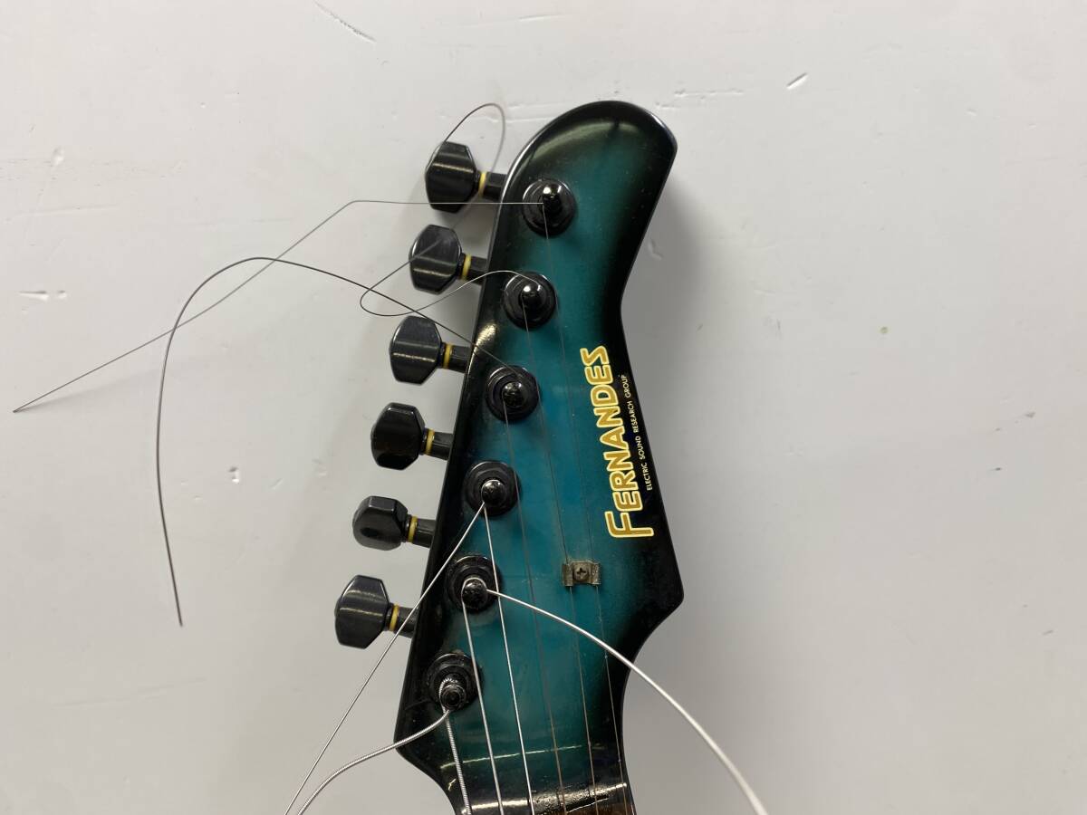 ★FERNANDES フェルナンデス★エレキギター 弦楽器【中古/現状品/動作未確認ジャンク】の画像2