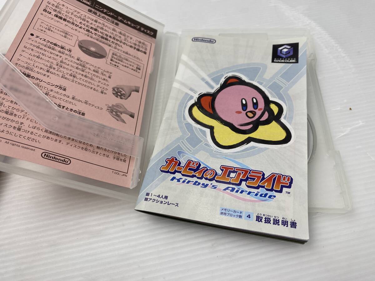 * Kirby Air Ride * Nintendo Game Cube soft * scratch equipped.[ used / present condition goods / operation not yet verification ]