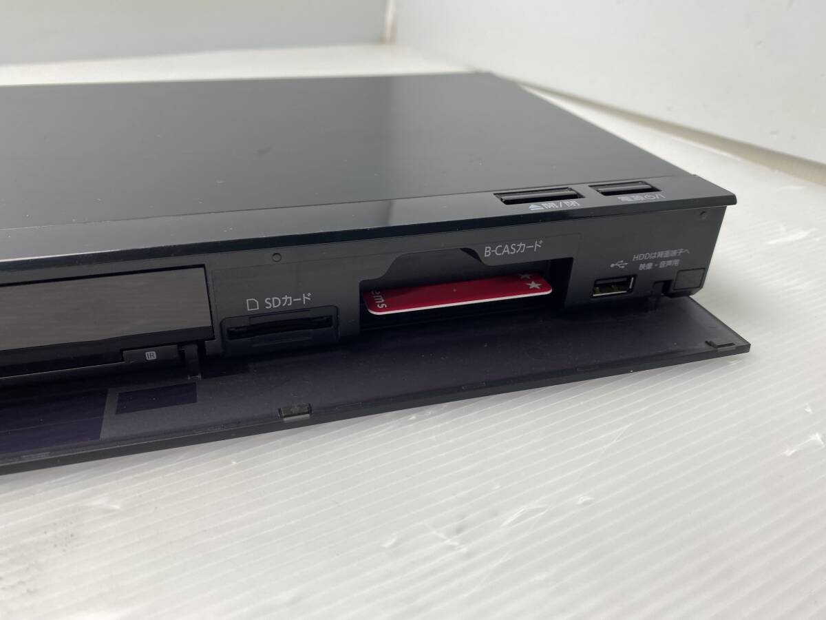 ⑥★Panasonic パナソニック★DMR-BRW520 ブルーレイディスクレコーダー 2018年製【中古/現状品/BD・DVDの再生確認のみOK】_画像2