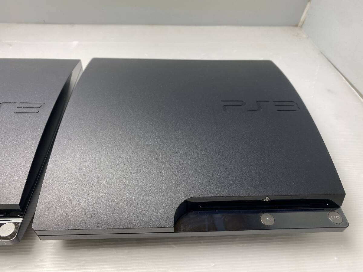 ★PS3 プレステ3★本体 2台まとめ売り CECH-2000A/CECH-2000B ブラック【中古/現状品/動作未確認ジャンク】_画像3