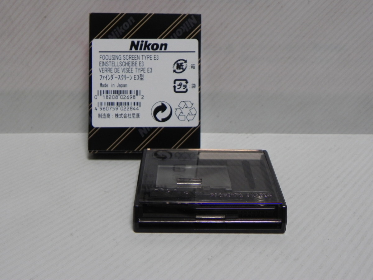 ニコン NIKON ファインダースクリーン E3型(FM3A用)_画像1