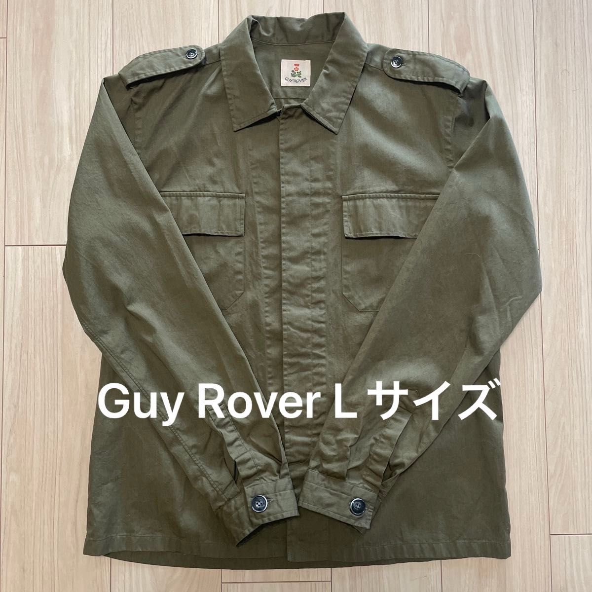 guy rover ギローバー　ミリタリーシャツブルゾン　L