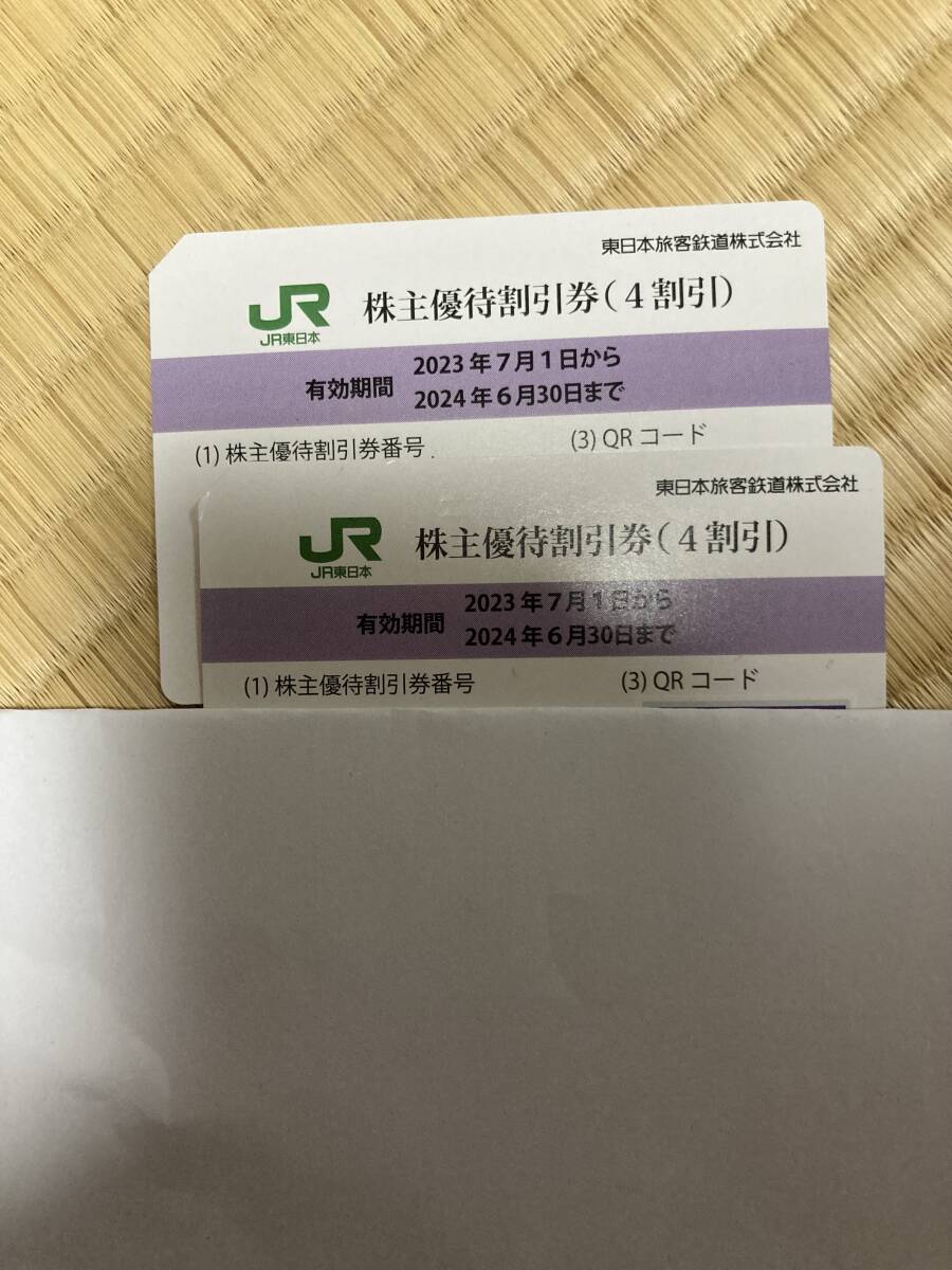 JR東日本 株主優待割引券（4割引）の画像1