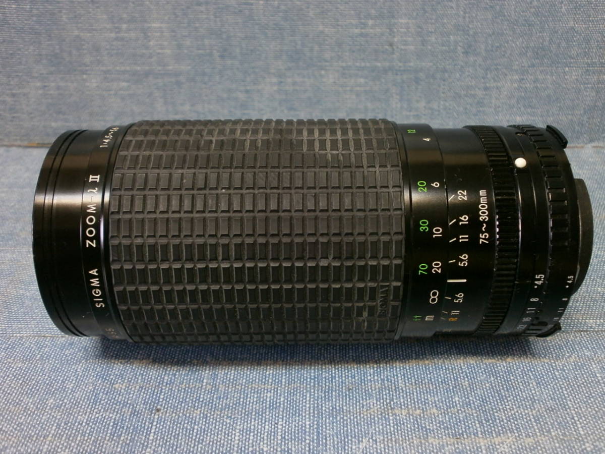 ヤフオク! - SIGMA シグマ ZOOM-λ Ⅱ 75-300/4.5...