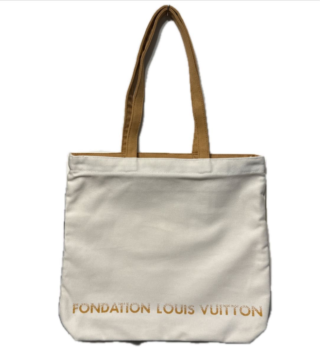 LOUIS VUITTON ルイ ヴィトン FONDATION フォンダシオン美術館限定 トートバッグ キャンバス地　新品未使用品