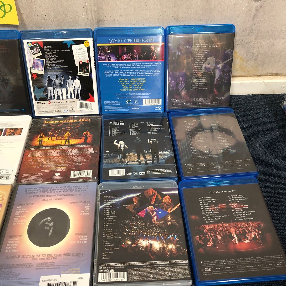 【ゆ.ec】開封済 中古品 まとめて 20本 Blu-ray DVD ロック メタル 邦楽 洋楽 RACONTEURS ROXYMUSIC ディスク傷なし の画像9