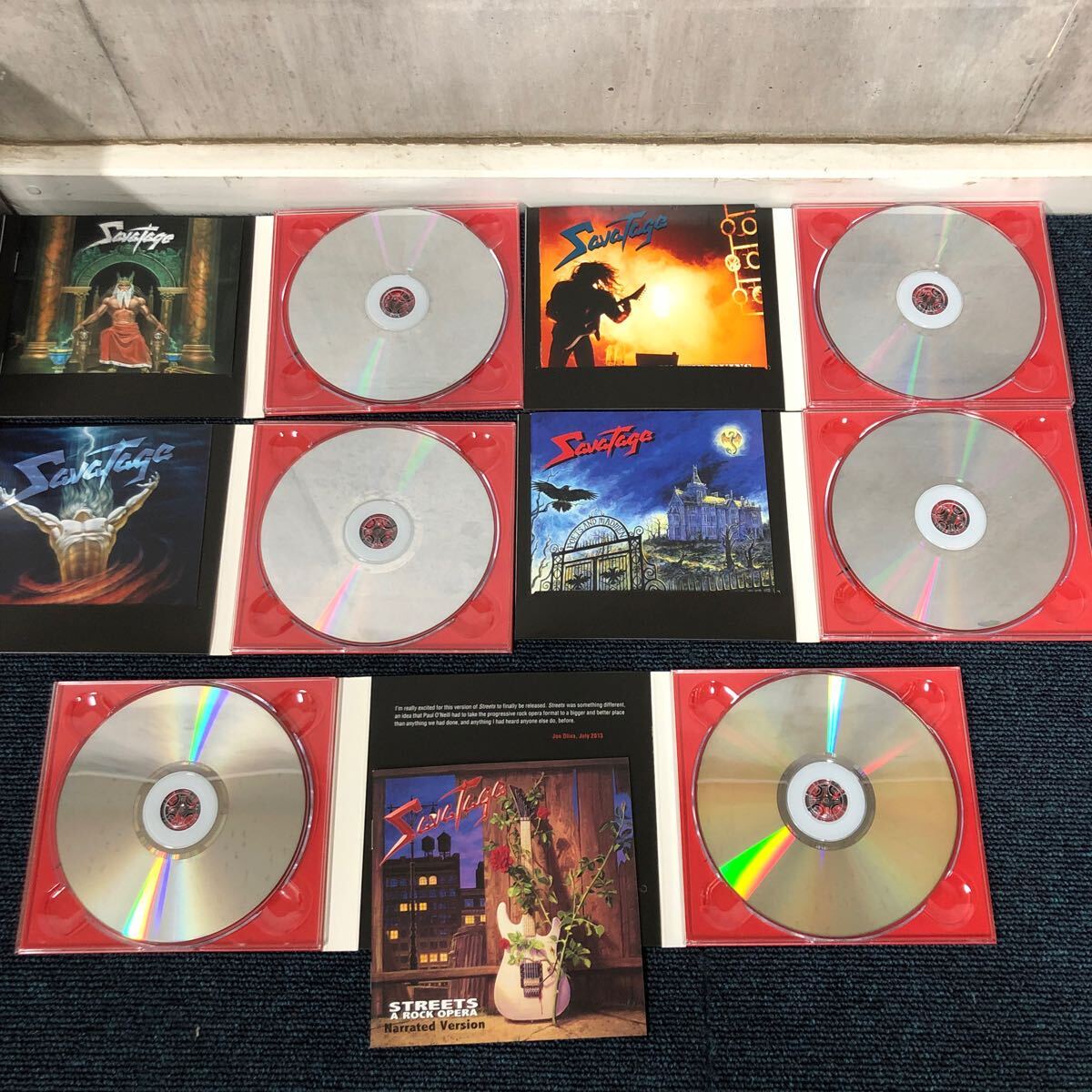 【に.ec】激レア 世界2000限定 CD +DVD Savatage-The Ultimate Box-Set サヴァタージ 最新リマスター音源 貴重音源ボーナス・トラック の画像6