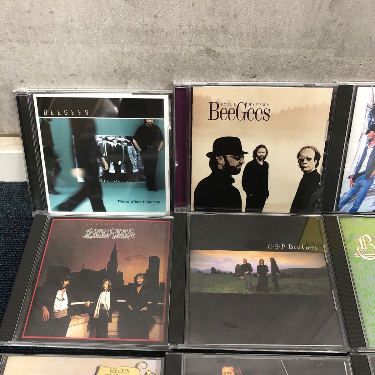 【ゆ.ec】中古品 洋楽 BEEGEES ビージーズ CDまとめて19枚 キューカンバーキャッスル オデッサ アイディア など ロック ディスク傷なしの画像2