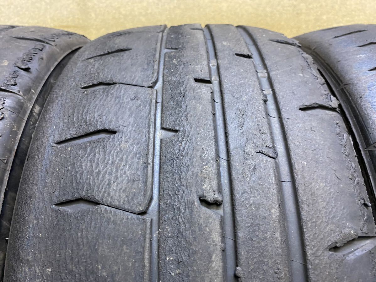 235/40R17（90W）215/45R17（91W）ブリヂストン POTENZA RE-71RS ラリータイヤ 前後セット 中古4本 2023年製 バリ山 235/40/17 215/45/17の画像3