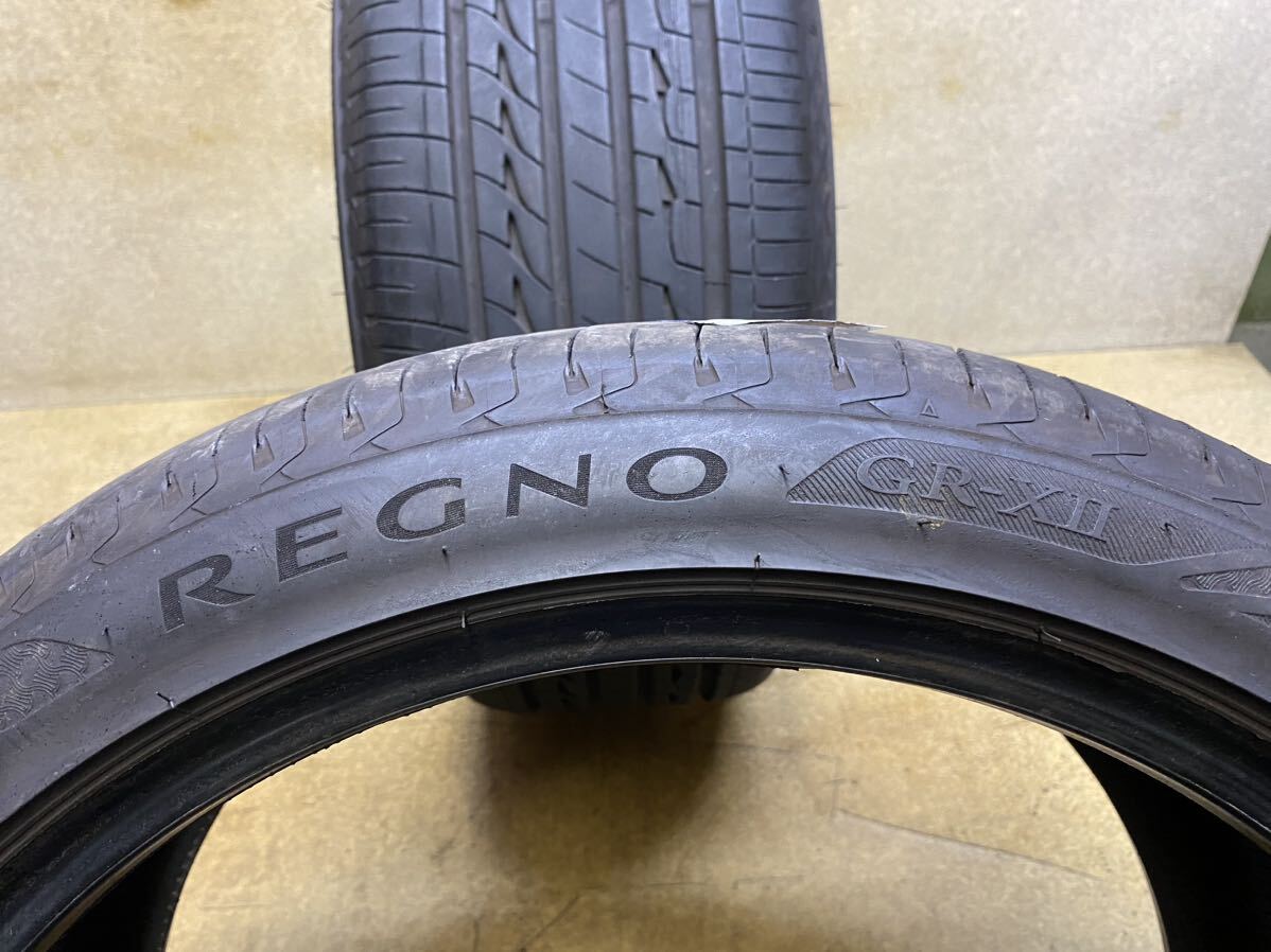 235/40R19（92W）ブリヂストン REGNO GR-XII 中古2本 2023年製 バリ山 235/40/19_画像6