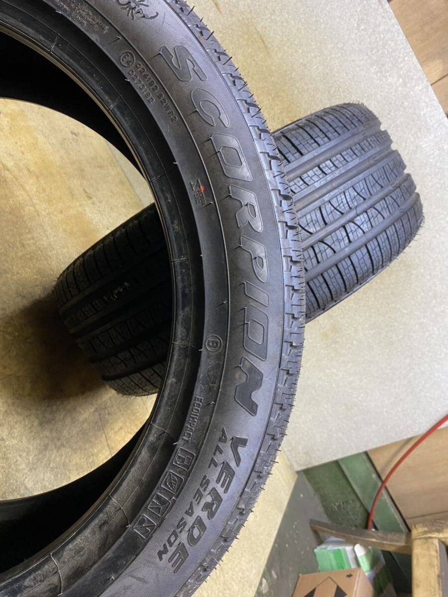 285/45R21（113W）M+S ピレリ SCORPION VERDE オールシーズン 中古2本 2019年製 バリ山 285/45/21_画像7