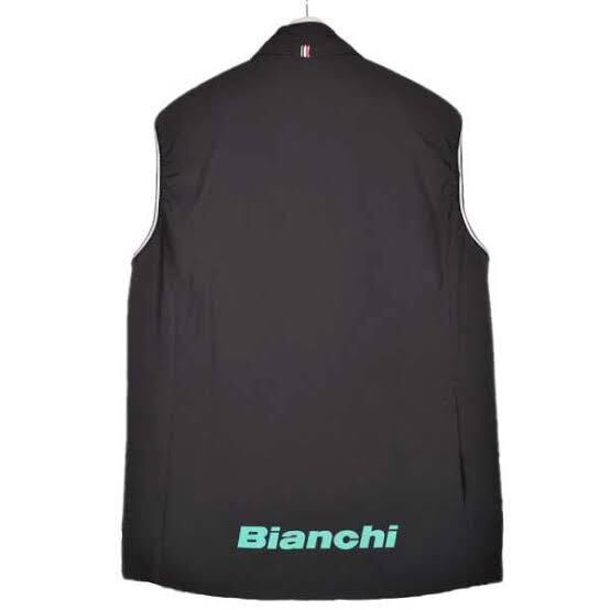 ビアンキ Bianchi 2way ジャケット ベスト XL サイクル ジャージ 自転車 JP201S1402_画像4
