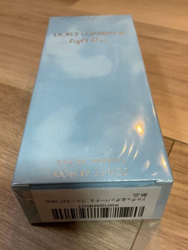 【未開封】DOLCE&GABBANA Light Blue 100ml EDTドルチェアンドガッバーナ ライトブルー オードトワレ 香水_画像3