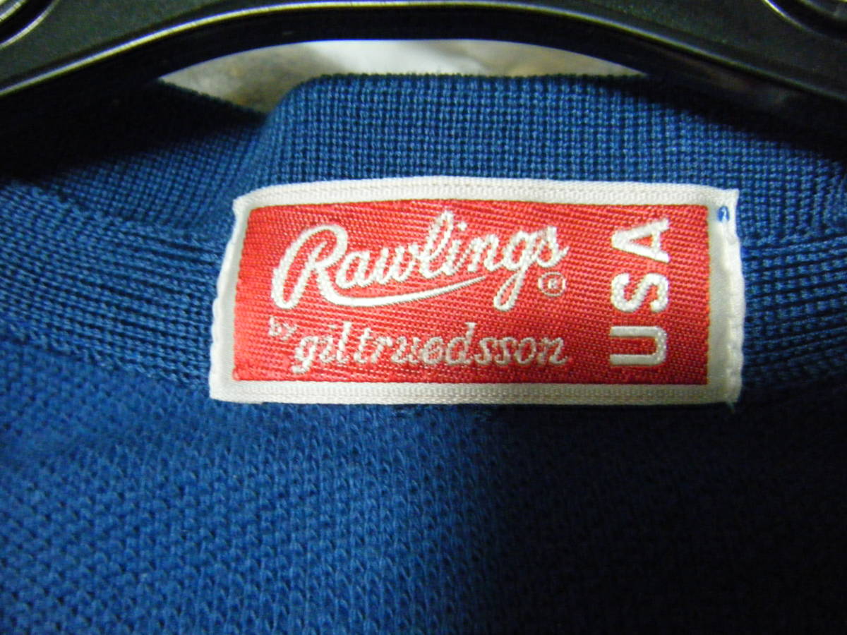  неиспользуемый товар редкий редкость Vintage Rawlings low кольцо s рубашка-поло cut and sewn мужской короткий рукав me5279