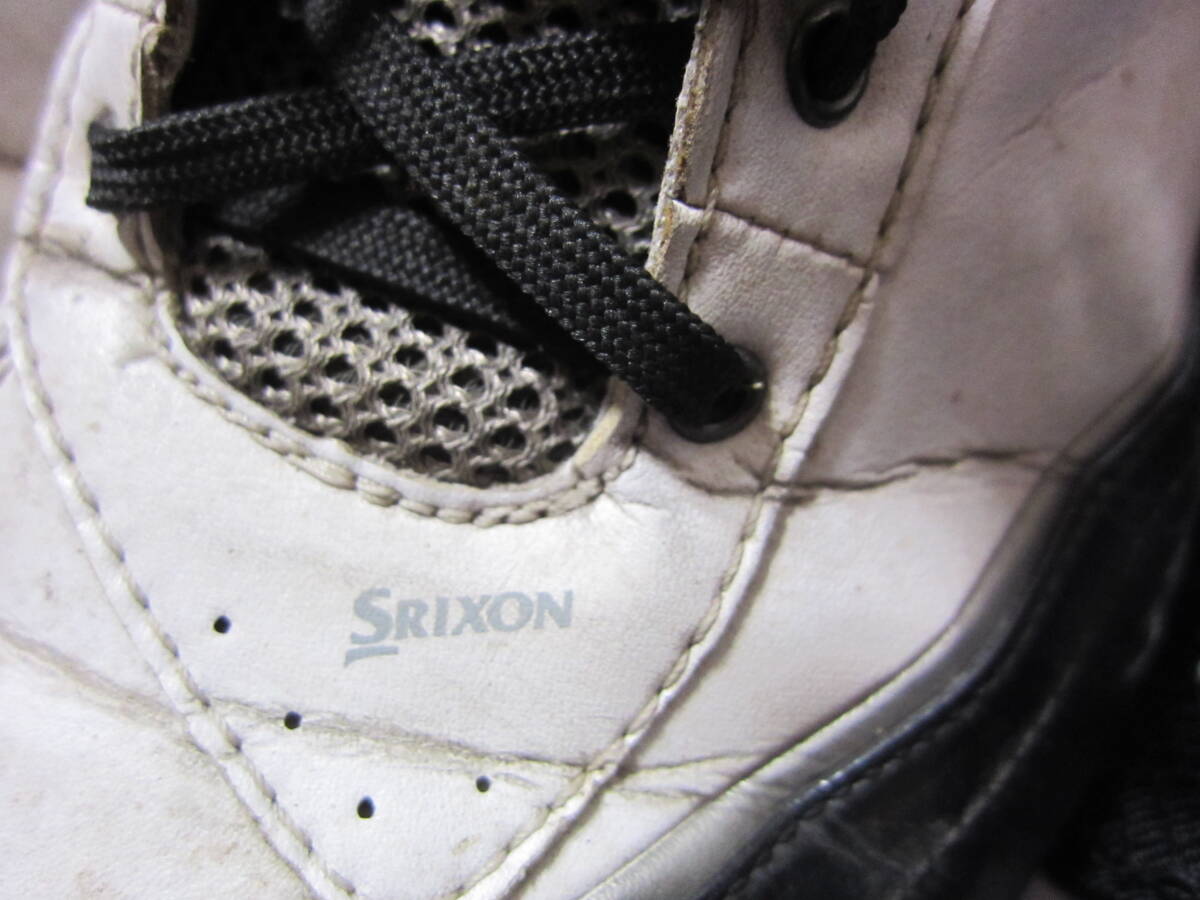 シューズケース付 SRIXSON スリクソン メンズ 26.5cm EEE ゴルフシューズ ゴルフ GGS-1042 管理Hの画像3