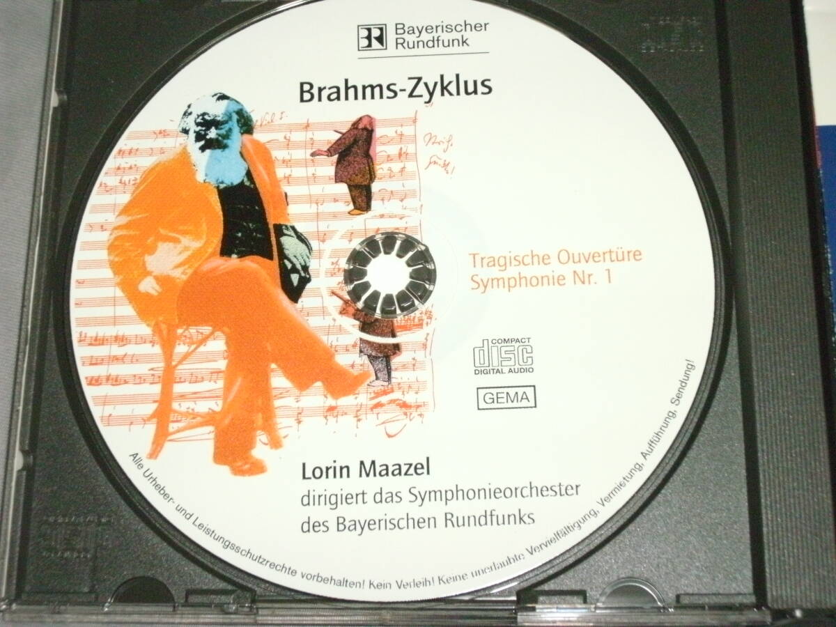 【自主制作】ロリン・マゼール/ブラームス 交響曲全集 バイエルン放送響の画像3
