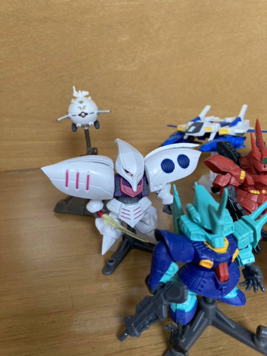 ガシャポン戦士　ガンダム 各種　+ ドムヘッド_画像2