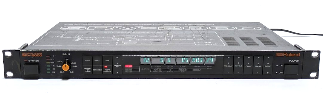 Roland ローランド SRV-2000 デジタル リバーブ MIDI DIGITAL REVERB エフェクター EFFECTORの画像1