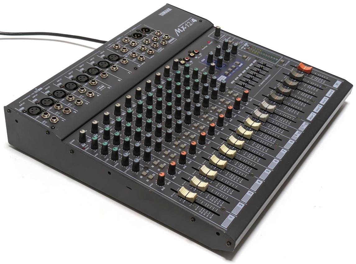 YAMAHA MX12/4 analog mixer mixing console MIXING CONSOLE 12ch effector ( control number :K240427)