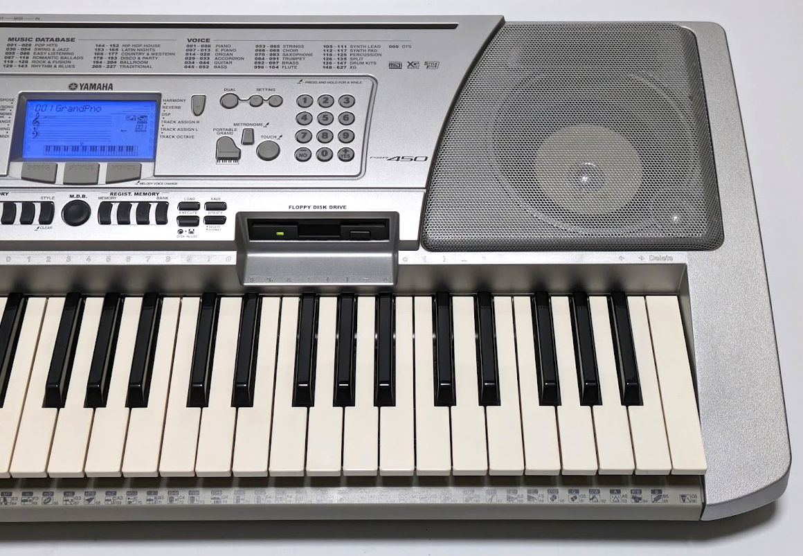 YAMAHA ヤマハ PSR-450 シンセサイザー キーボード 電子ピアノ