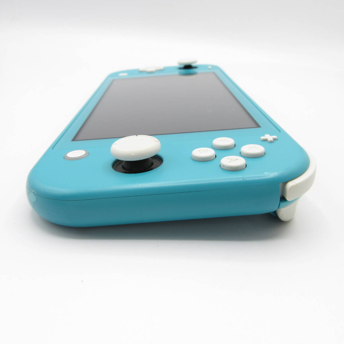 T9550☆任天堂 Nintendo Switch Lite スイッチライト HDH-001 グリーン 本体のみ 動作確認後初期化済【Ver.17.0.1】中古品_画像3