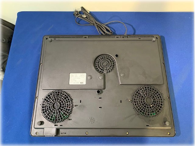 アイリスオーヤマ 3口IHクッキングヒーター IHC-S313V 560×450×60mm 消費電力1400W 電源AC100V 50/60Hz【長野発】の画像8