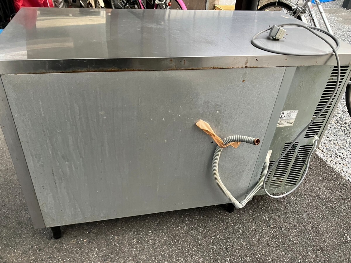 【中古美品】【動作確認済み】フクシマ 業務用 台下冷蔵庫 YRC-120RE2 2019年製造の画像6