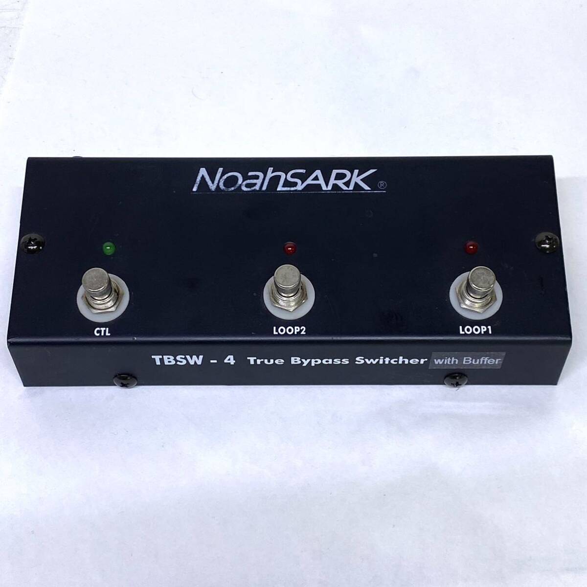 P♪ Noah’sark ノアズアーク TBSW-2 ループスイッチャー True Bypass Switcher ギター用 スイッチングシステム_画像1