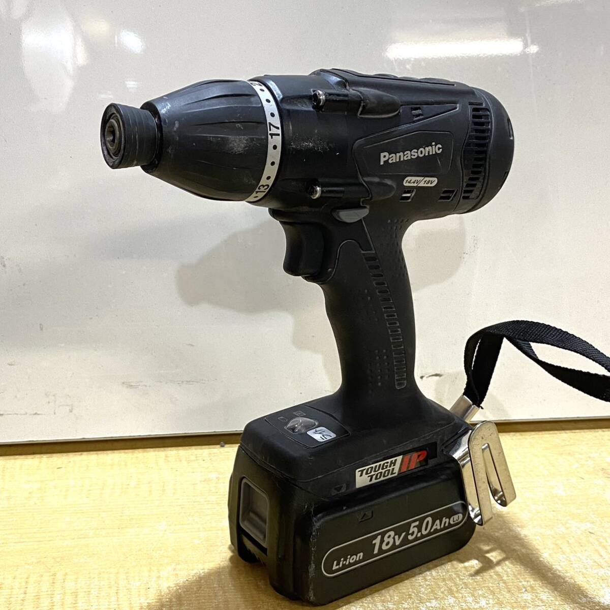 A♪ Panasonic パナソニック 充電マルチインパクトドライバー 14.4V/18V 5.0Ah EZ75A9LJ2G 充電器 EZ0L81/バッテリーEZ9L54 2個/ケース付の画像2