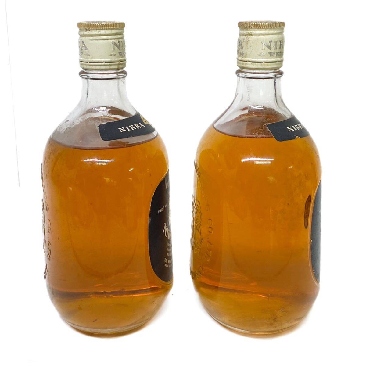 ♪【未開栓】2本セット NIKKA WHISKY ニッカウヰスキー G&G GOLD&GOLD 白びん 白瓶 43% 750ml 特級 ウイスキー 白キャップ 古酒の画像5