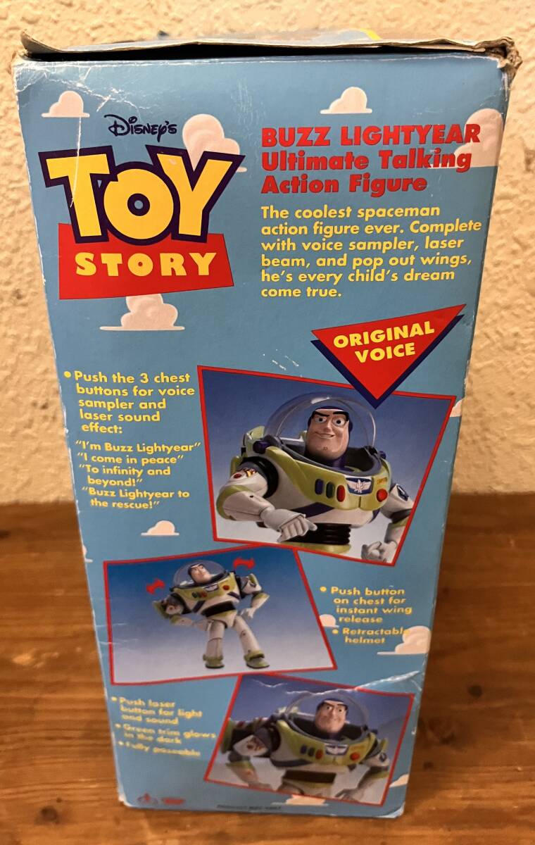 (中古・動作未チェック) トイ・ストーリー BUZZ LIGHTYEAR バズ・ライトイヤー アルティメットトーキングアクション フィギュアの画像5