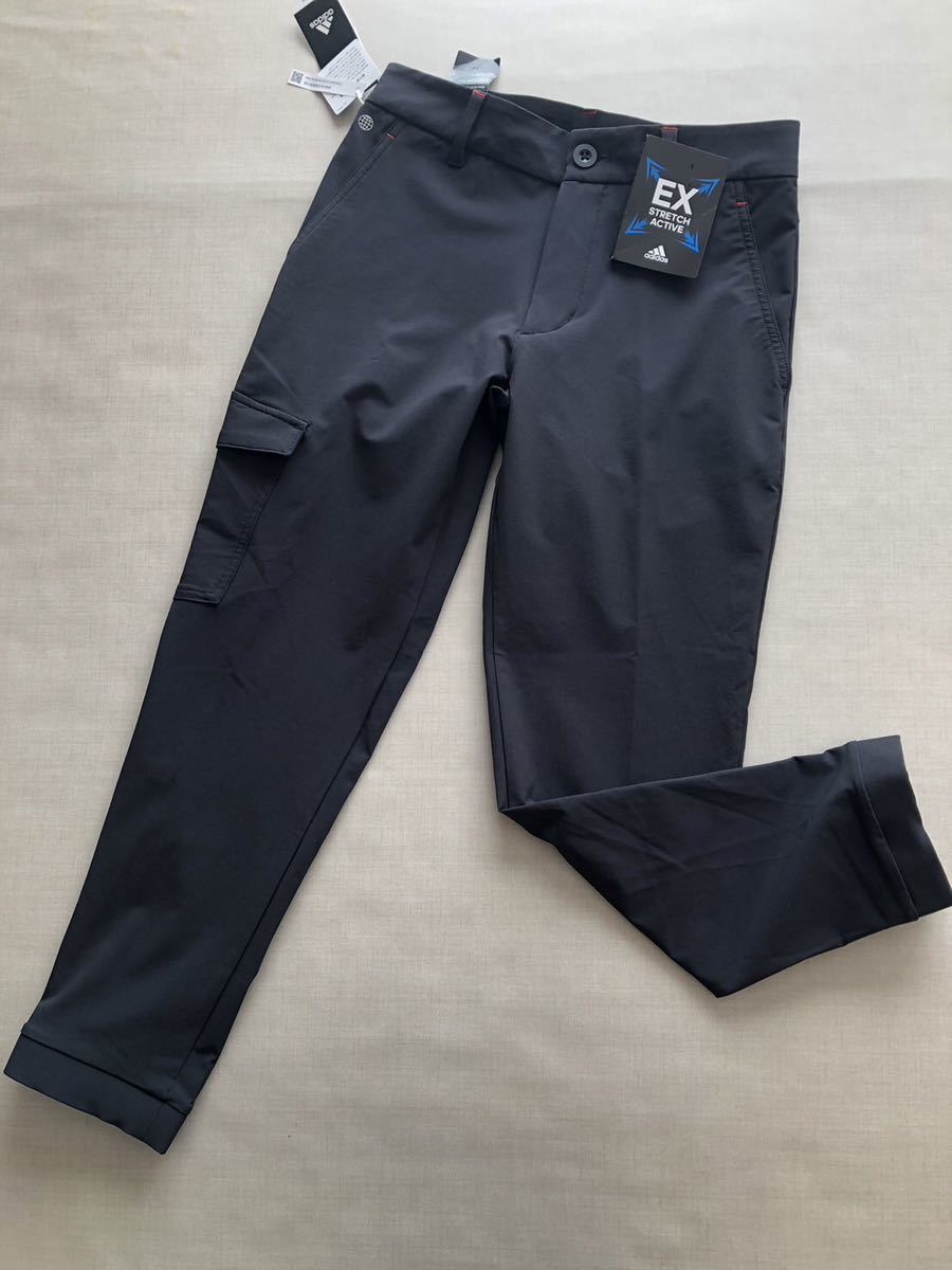 定番 送料無料 新品 adidas GOLF サイドポケット ジョガーパンツ (73 82cm~