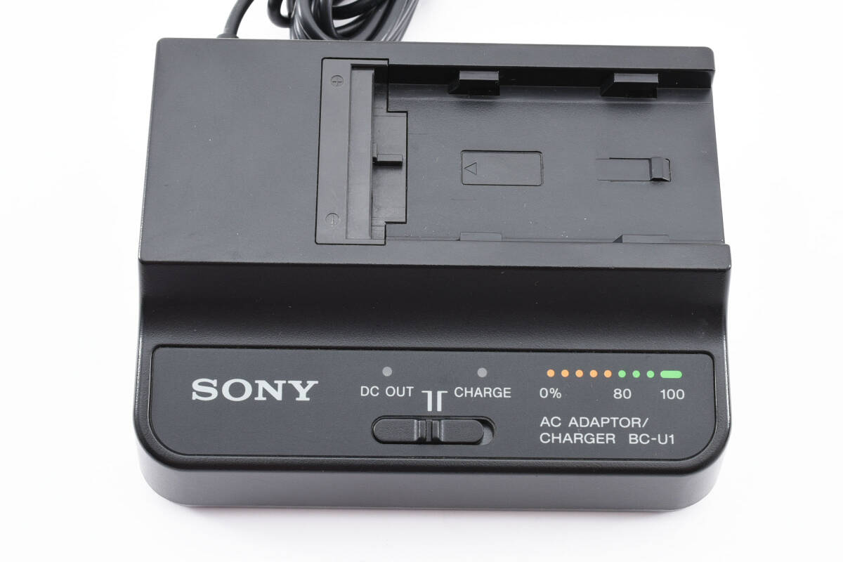 ★良品★ ソニー SONY BC-U1 バッテリーチャージャー #7138_画像9