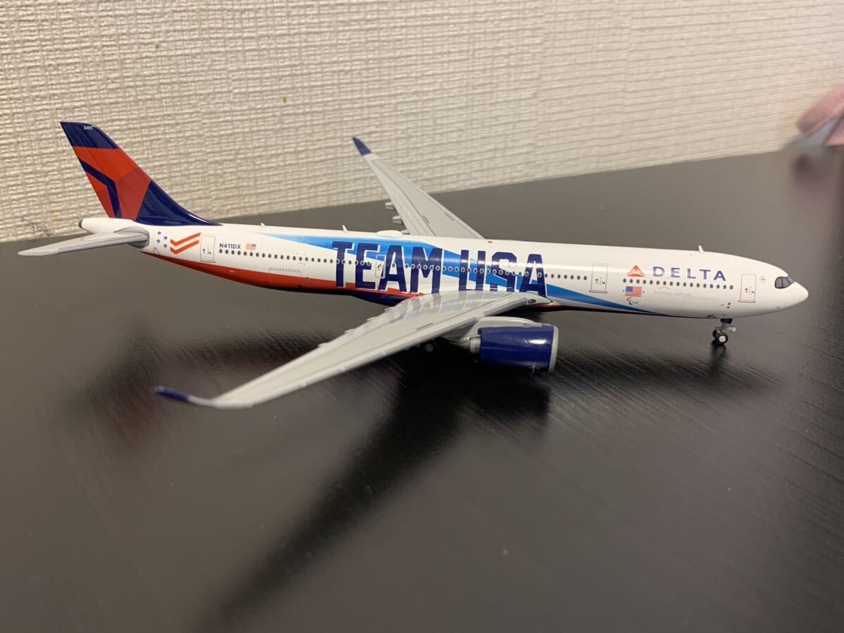 1/400 Gemini Jets デルタ航空 A330-900neo N411DX Team USAの画像3