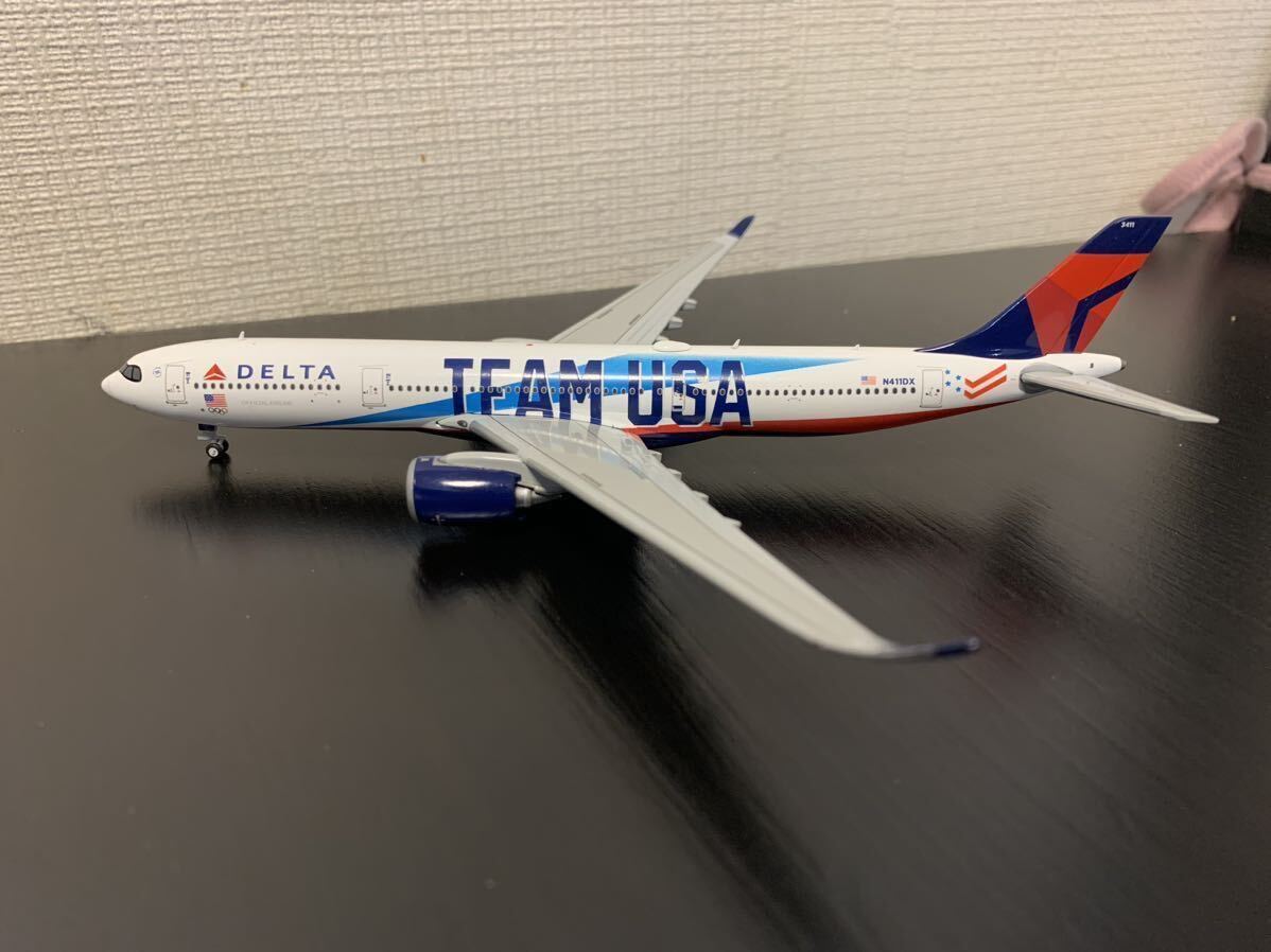 1/400 Gemini Jets デルタ航空 A330-900neo N411DX Team USAの画像2