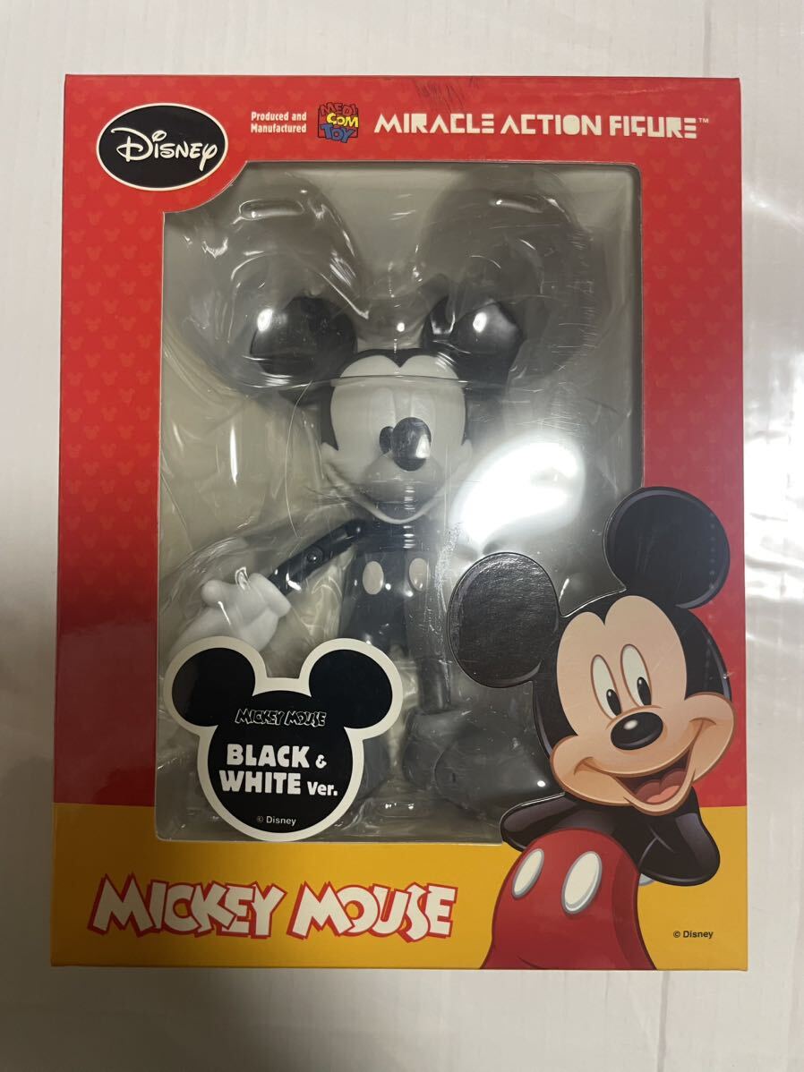 メディコムトイ ミラクルアクションフィギュア 『No.47 MAF ミッキーマウス』『No.51 MAF MICKEY MOUSE（BLACK & WHITE Ver.）』新品セット