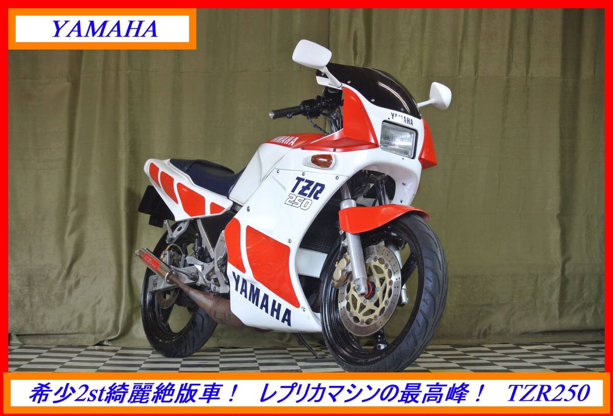 希少綺麗レプリカスポーツ！ 『 ＴＺＲ２５０ 』 実動車 型式 1KT RZR TDR XS RD FZR XT ドラグ ☆売り切り☆ 全国自宅配送OK！の画像1