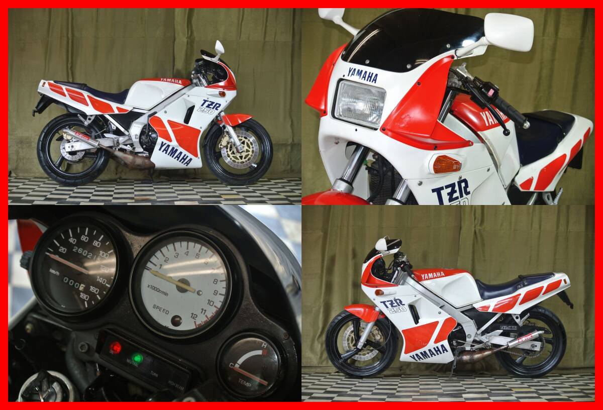 希少綺麗レプリカスポーツ！ 『 ＴＺＲ２５０ 』 実動車 型式 1KT RZR TDR XS RD FZR XT ドラグ ☆売り切り☆ 全国自宅配送OK！の画像2