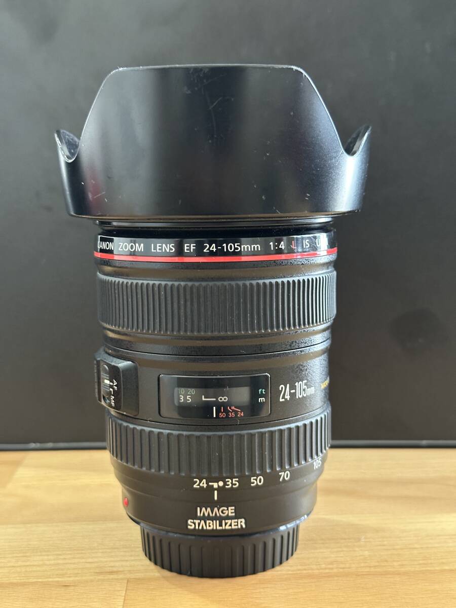 中古品　Canon EF24-105mm F4L IS USM　ジャンク品_画像1