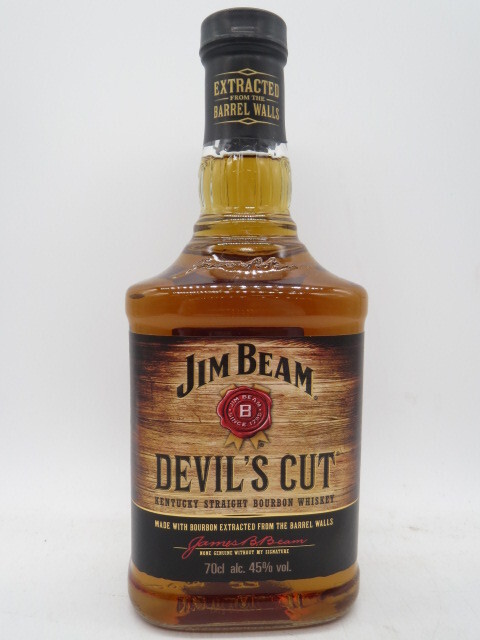 未開栓 洋酒 ジムビーム デビルズカット JIM BEAM DEVIL'S CUT 700ml 45% バーボンウイスキー 送料無料の画像1