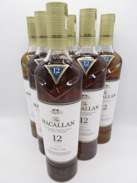 未開栓 洋酒 マッカラン 12年 ダブルカスク MACALLAN DOUBLE CASK 700ml 40% 6本セット 送料無料の画像1