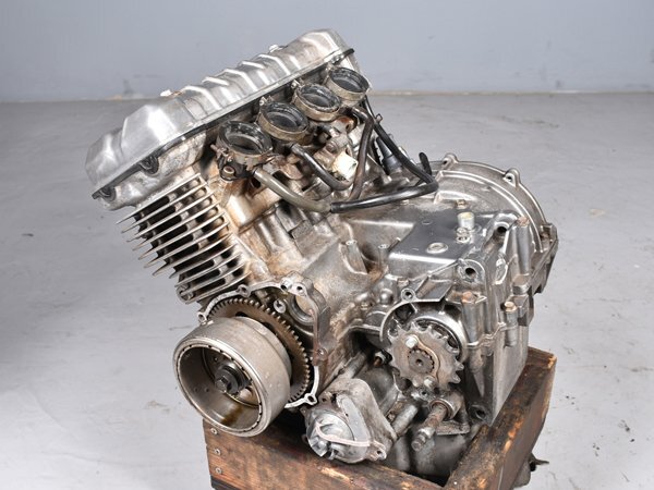 即決有 バリオス 1型 ZR250A 純正エンジン カワサキ 優良販の画像2